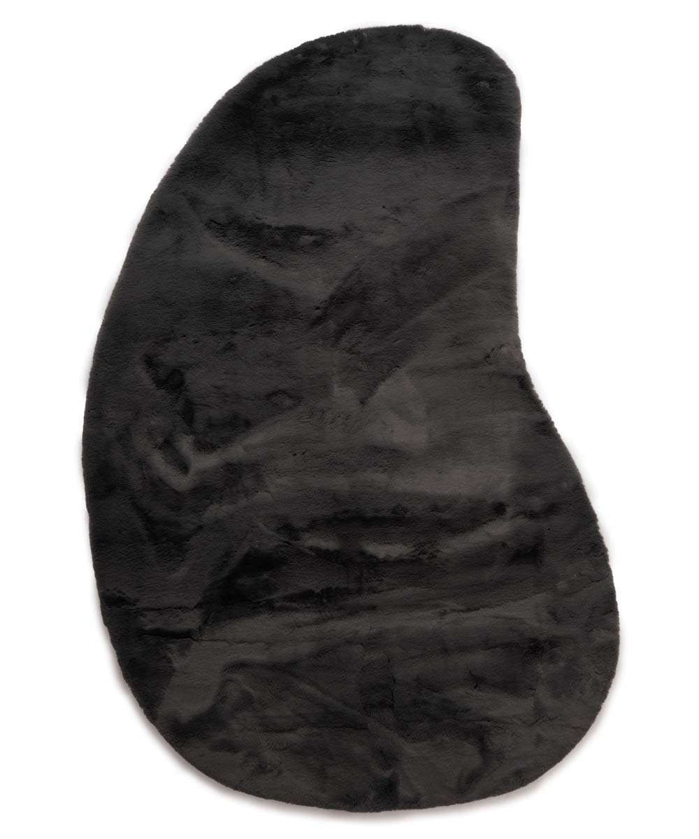 Tapis doux forme organique - Comfy Plus gris foncé - overzicht Tapis doux forme organique - Comfy Plus gris foncé - overzicht