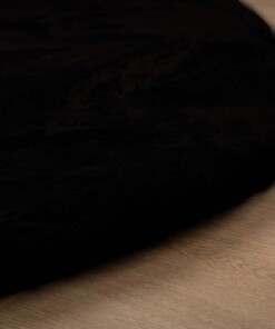 Tapis doux forme organique - Comfy Plus noir - close up, thumbnail Tapis doux forme organique - Comfy Plus noir - close up, thumbnail