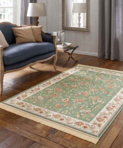 Tapis oriental - Regal Helena vert - sfeer