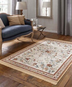 Tapis de couloir oriental - Regal Flora crème/rouge - sfeer