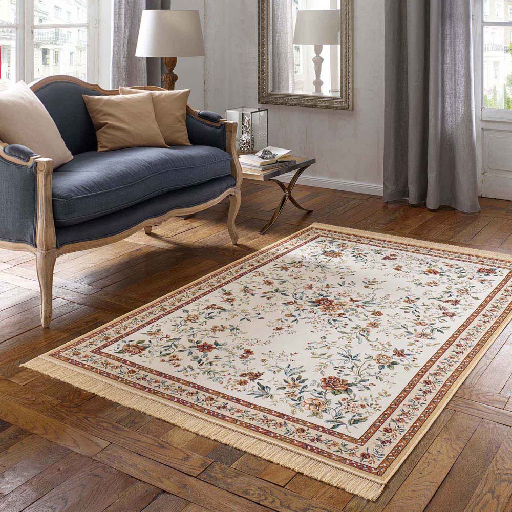 Tapis de couloir oriental - Regal Flora crème/rouge - sfeer Tapis de couloir oriental - Regal Flora crème/rouge - sfeer