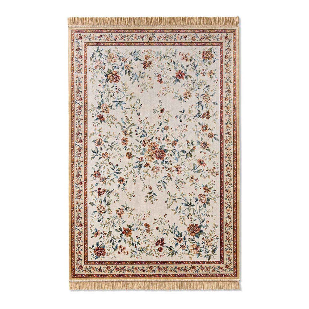 Tapis de couloir oriental - Regal Flora crème/rouge - overzicht Tapis de couloir oriental - Regal Flora crème/rouge - overzicht