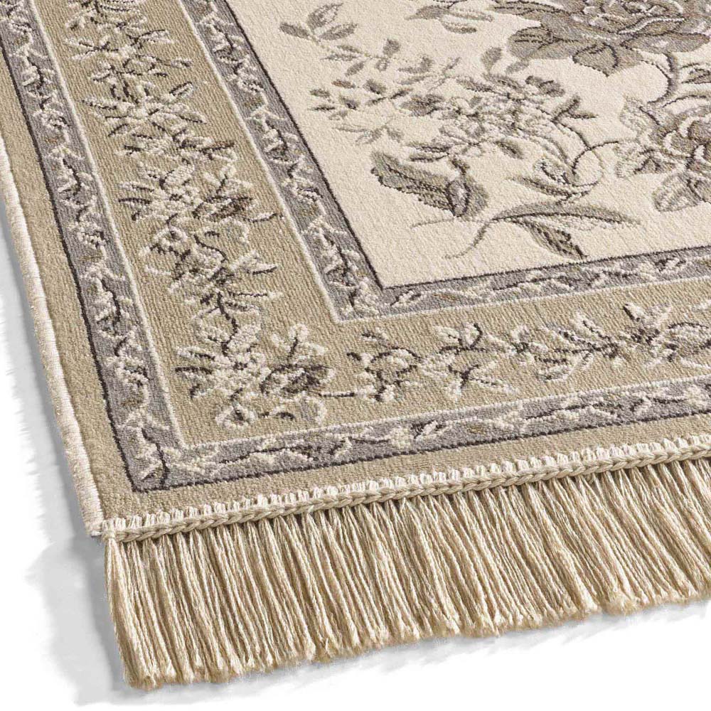 Tapis oriental - Regal Flora beige - close up Tapis oriental - Regal Flora beige - close up
