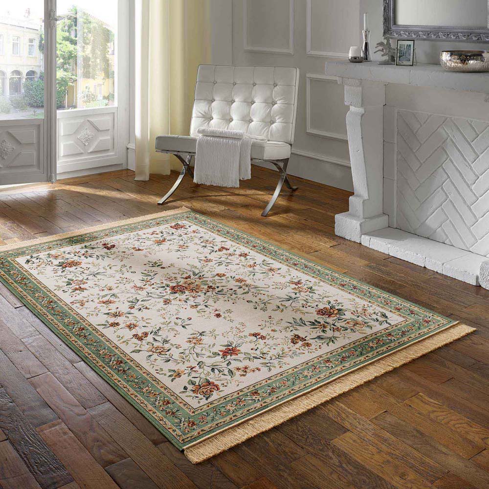 Tapis de couloir oriental - Regal Flora crème/vert - sfeer Tapis de couloir oriental - Regal Flora crème/vert - sfeer