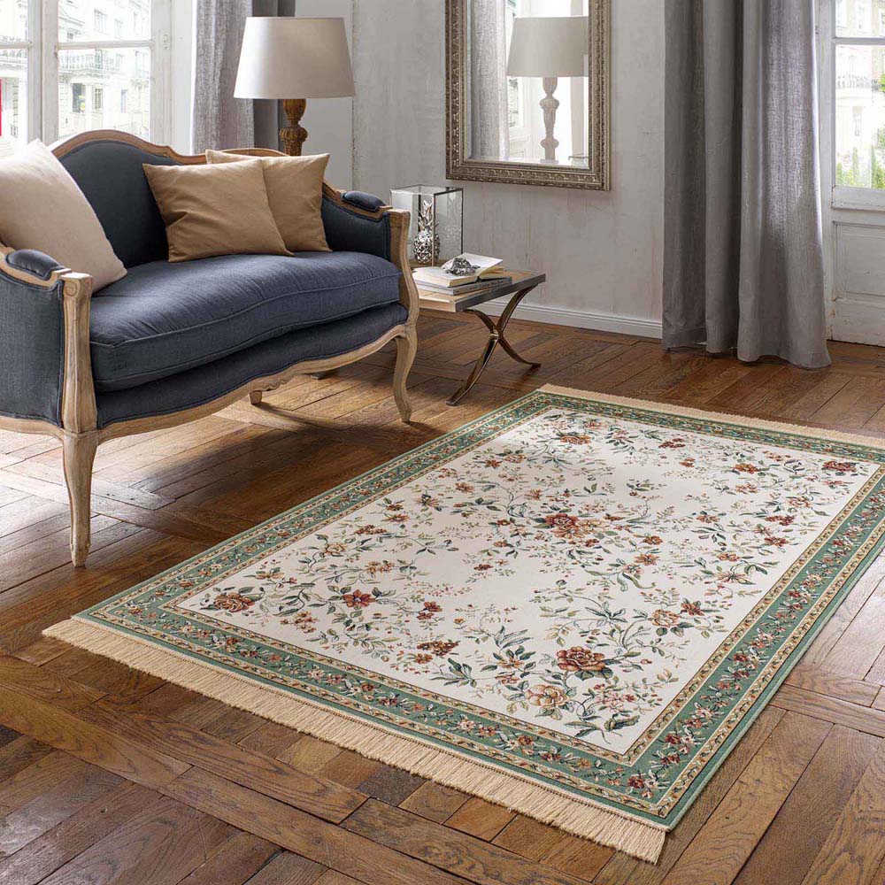 Tapis de couloir oriental - Regal Flora crème/vert - sfeer Tapis de couloir oriental - Regal Flora crème/vert - sfeer