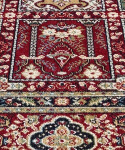 Tapis oriental - Regal Silas rouge - close up, thumbnail Tapis oriental - Regal Silas rouge - close up, thumbnail