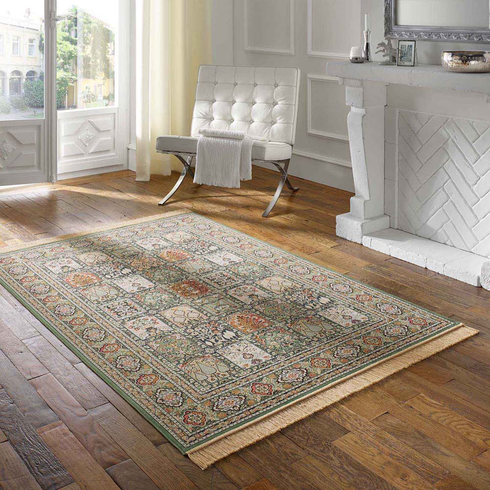 Tapis de couloir oriental - Regal Silas vert - sfeer Tapis de couloir oriental - Regal Silas vert - sfeer