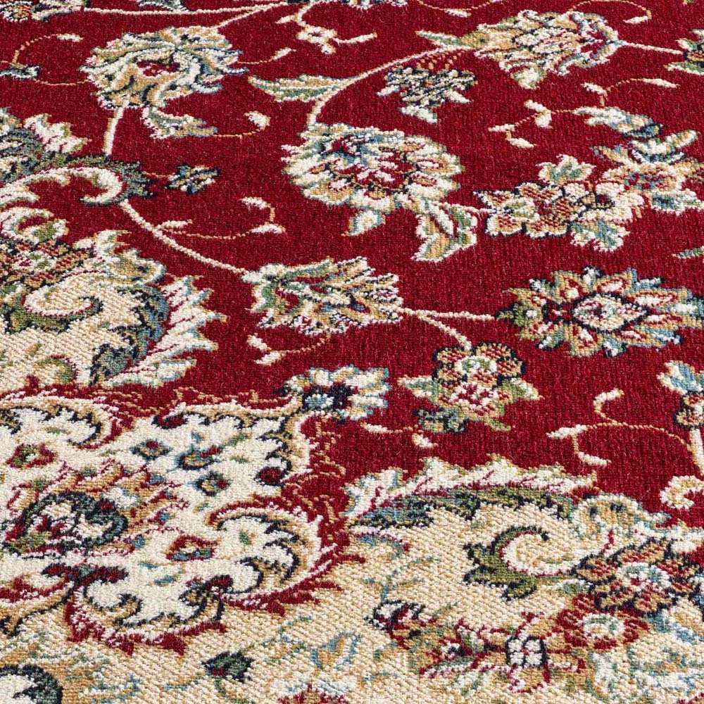 Tapis de couloir persan - Regal Valentina rouge - close up Tapis de couloir persan - Regal Valentina rouge - close up