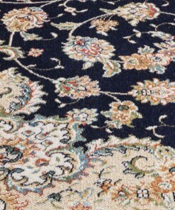 Tapis oriental - Regal Valentina bleu foncé - close up, thumbnail Tapis oriental - Regal Valentina bleu foncé - close up, thumbnail