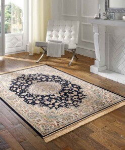 Tapis oriental - Regal Valentina bleu foncé - sfeer