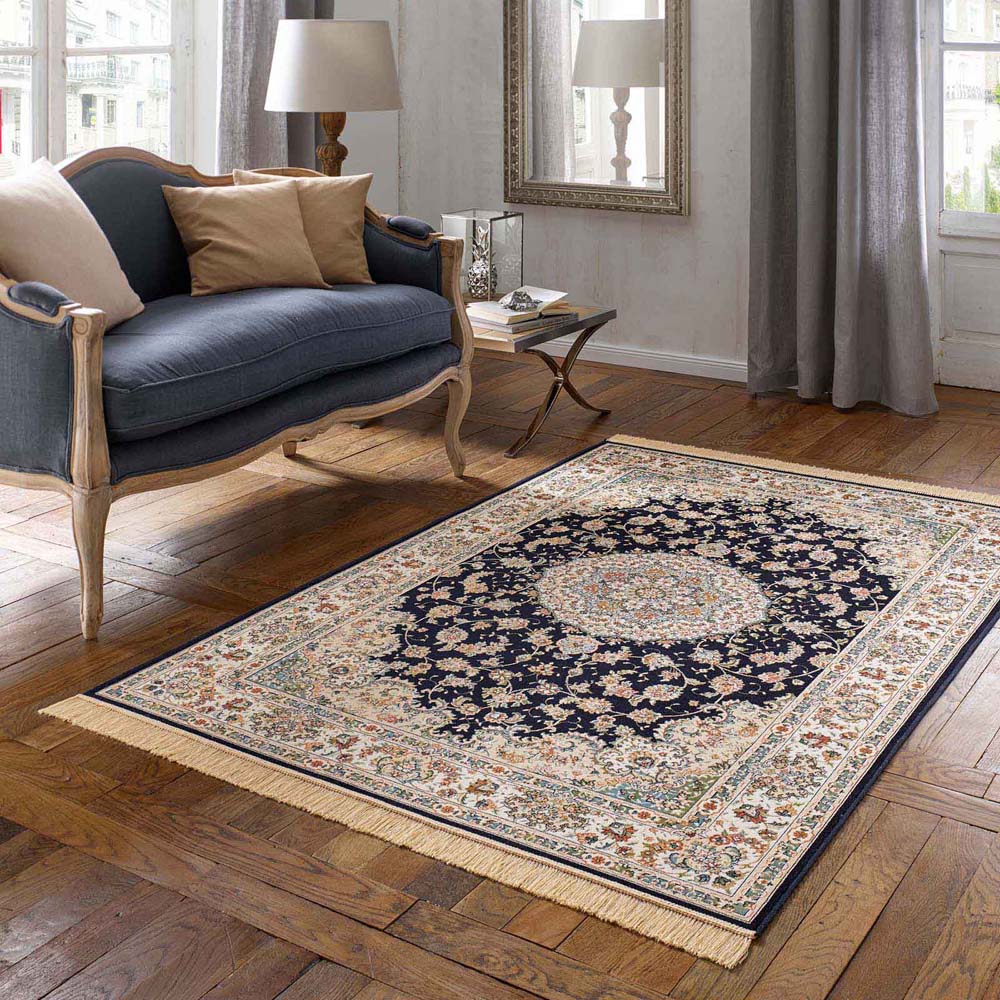 Tapis oriental - Regal Valentina bleu foncé - sfeer Tapis oriental - Regal Valentina bleu foncé - sfeer