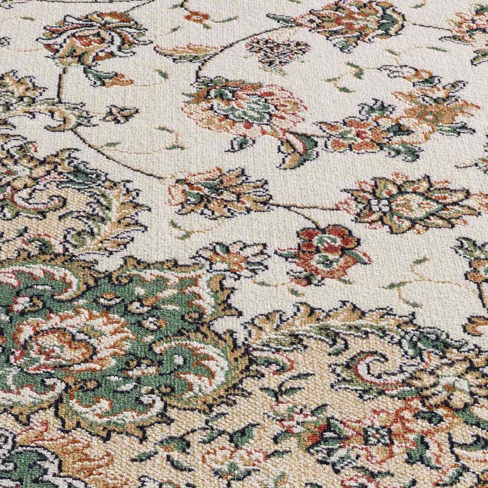 Tapis persan - Regal Valentina vert - close up Tapis persan - Regal Valentina vert - close up