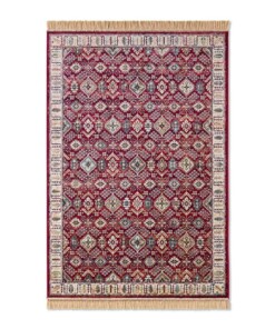 Tapis de couloir oriental - Regal Leander rouge - overzicht
