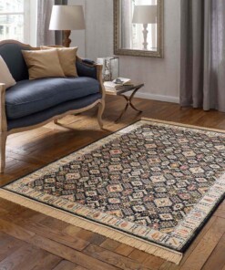 Tapis oriental - Regal Leander bleu foncé - sfeer