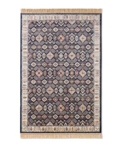 Tapis oriental - Regal Leander bleu foncé - overzicht