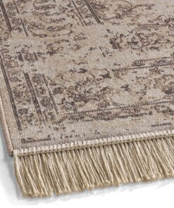 Tapis de couloir persan - Regal Felix taupe - close up, thumbnail Tapis de couloir persan - Regal Felix taupe - close up, thumbnail