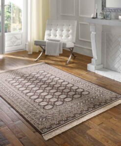 Tapis oriental - Regal Leonor marron/noir - sfeer