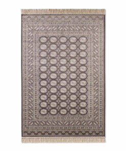 Tapis oriental - Regal Leonor marron/noir - overzicht