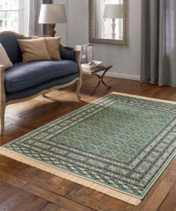 Tapis de couloir oriental - Regal Leonor vert foncé - sfeer