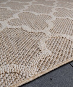 Tapis d'extérieur - Trellis Retreat beige