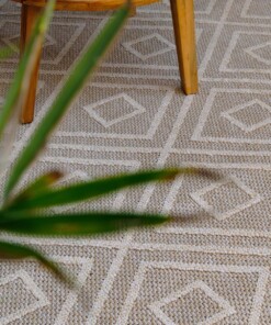 Tapis d'extérieur design - Retreat beige Tapis d'extérieur design - Retreat beige