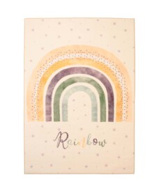 Tapis enfant arc-en-ciel - Joy crème - overzicht, thumbnail