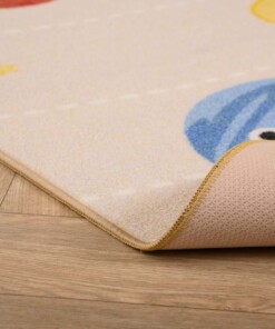 Tapis enfant planètes - Joy beige - close up, thumbnail Tapis enfant planètes - Joy beige - close up, thumbnail