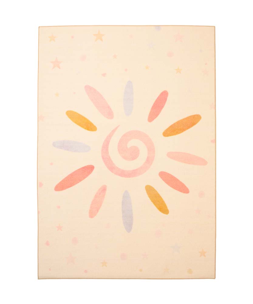 Tapis enfant fleur - Joy crème - overzicht Tapis enfant fleur - Joy crème - overzicht