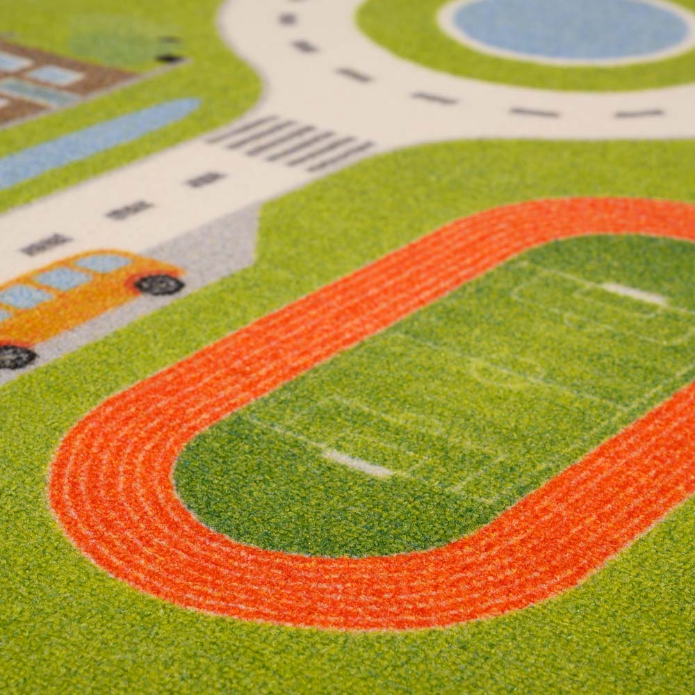 Tapis de jeu - Joy vert - close up Tapis de jeu - Joy vert - close up