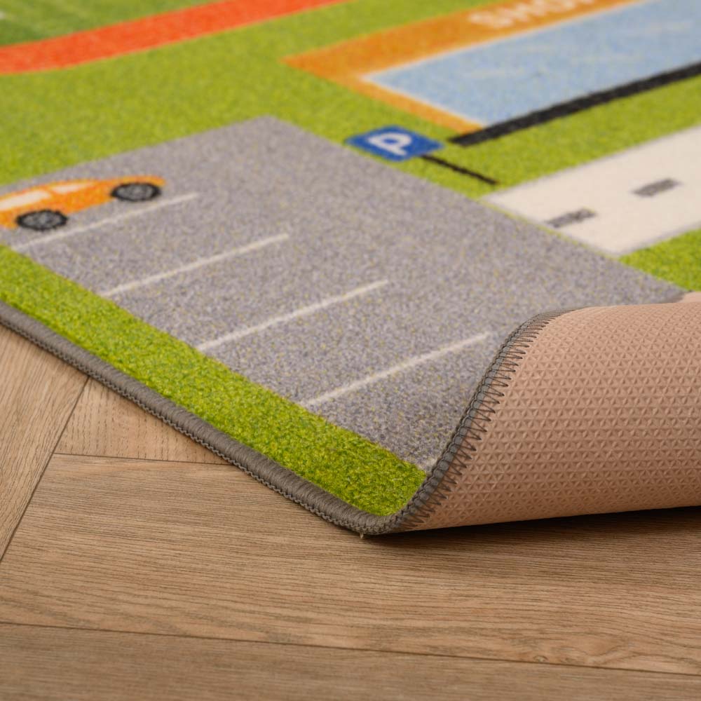 Tapis de jeu - Joy vert - close up Tapis de jeu - Joy vert - close up