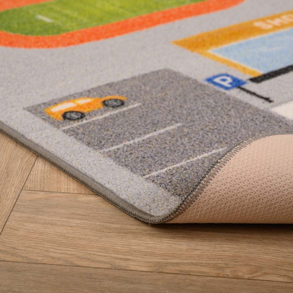 Tapis de jeu - Joy gris - close up Tapis de jeu - Joy gris - close up