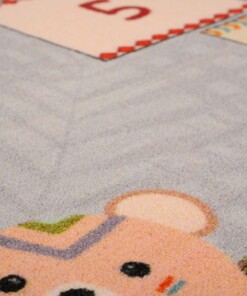 Tapis de jeu marelle - Joy No.1 gris - close up, thumbnail Tapis de jeu marelle - Joy No.1 gris - close up, thumbnail