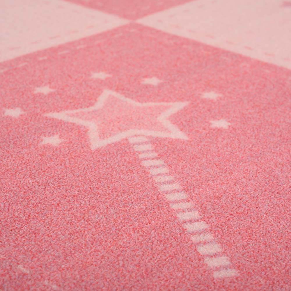 Tapis princesse - Joy rose - close up Tapis princesse - Joy rose - close up