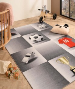 Tapis terrain de football - Joy gris - sfeer