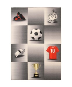 Tapis terrain de football - Joy gris - overzicht