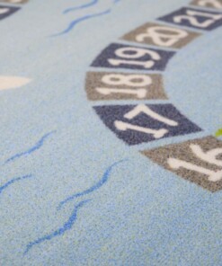 Tapis de jeu pirate - Joy bleu - close up, thumbnail