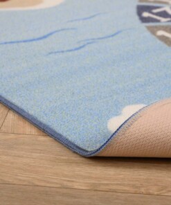 Tapis de jeu pirate - Joy bleu - close up, thumbnail
