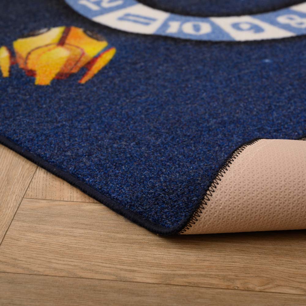 Tapis de jeu galaxie - Joy bleu foncé - close up Tapis de jeu galaxie - Joy bleu foncé - close up