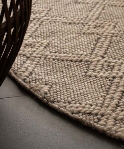 Tapis d'extérieur Rond - Var beige Tapis d'extérieur Rond - Var beige