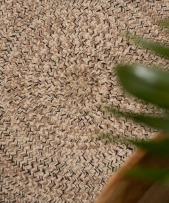 Tapis coton Rond Joy - beige/blanc Tapis coton Rond Joy - beige/blanc