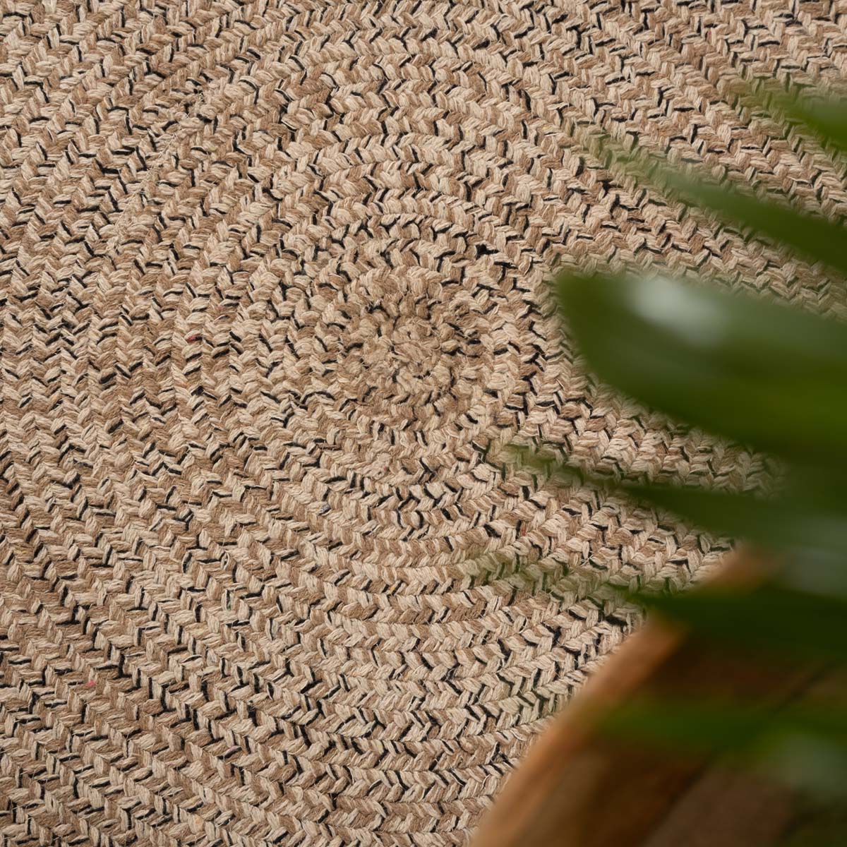 Tapis coton Rond Joy - beige/blanc Tapis coton Rond Joy - beige/blanc