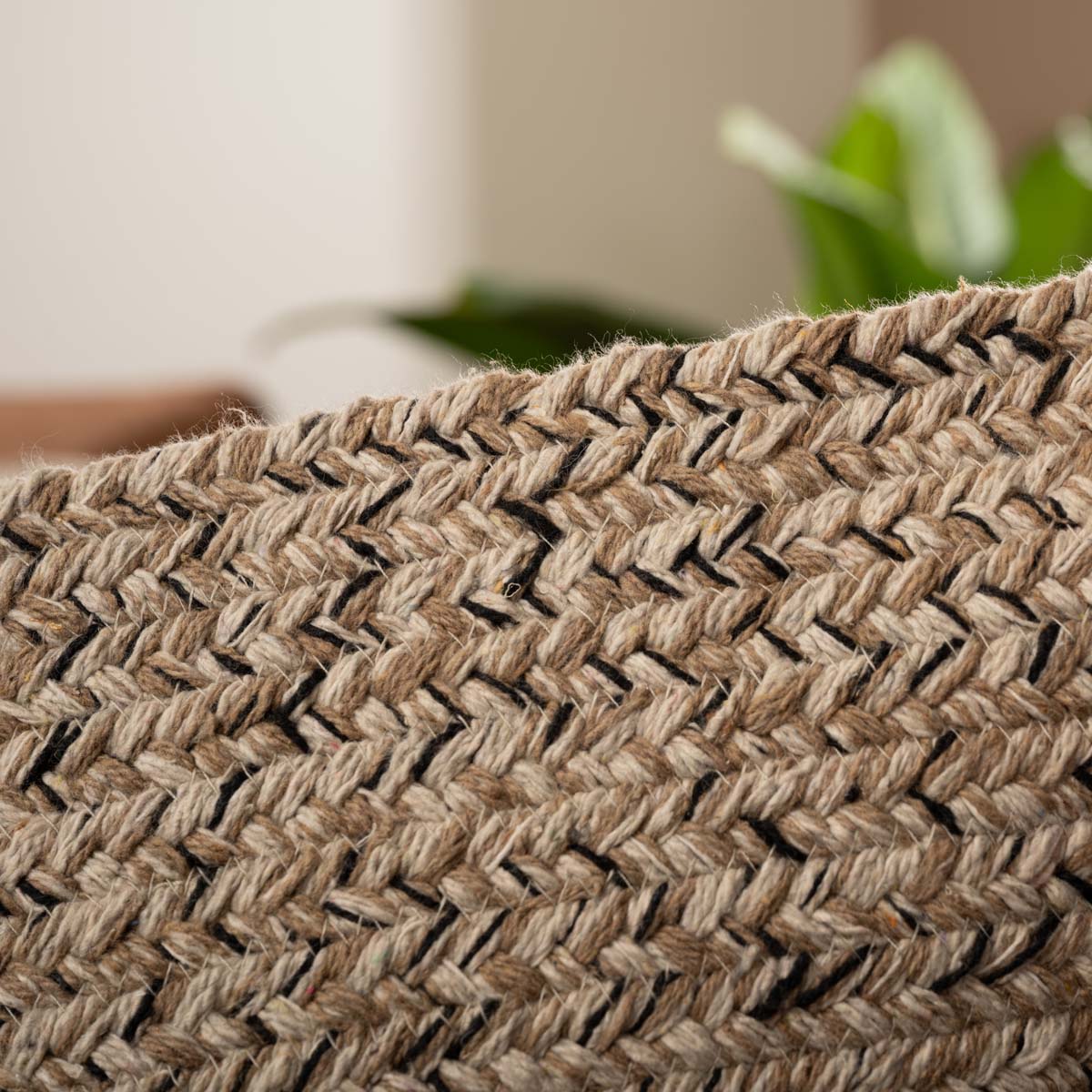 Tapis coton Rond Joy - beige/blanc Tapis coton Rond Joy - beige/blanc