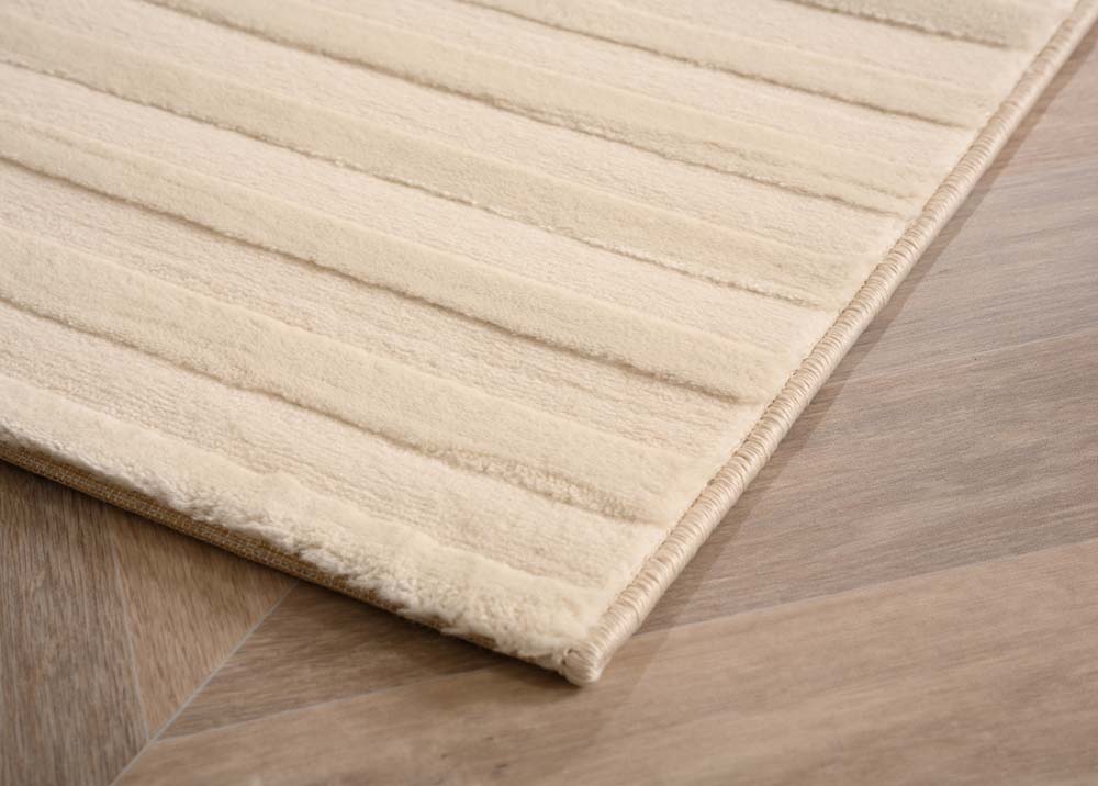 Tapis scandinave - Serene Lys crème - close up Tapis scandinave - Serene Lys crème - close up