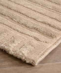 Tapis de couloir scandinave - Serene Vidda beige - close up, thumbnail Tapis de couloir scandinave - Serene Vidda beige - close up, thumbnail