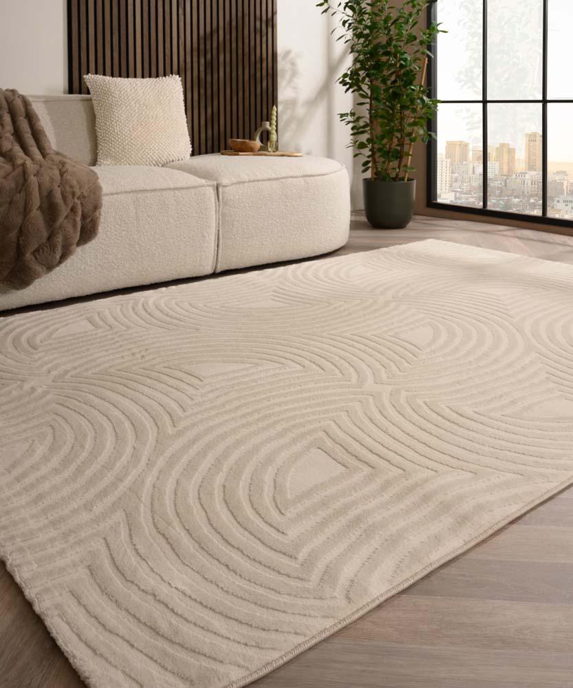 Tapis scandinave - Serene Myra crème - sfeer Tapis scandinave - Serene Myra crème - sfeer
