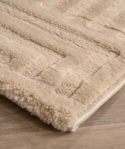Tapis scandinave - Serene Voss beige - close up, thumbnail Tapis scandinave - Serene Voss beige - close up, thumbnail