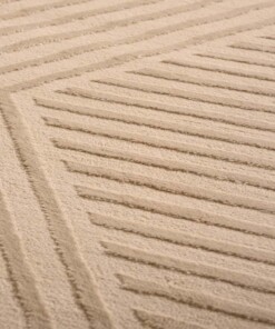 Tapis scandinave - Serene Runa beige - close up, thumbnail Tapis scandinave - Serene Runa beige - close up, thumbnail