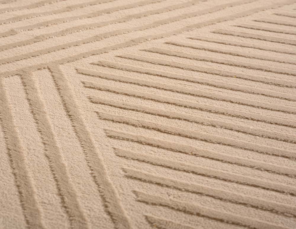 Tapis scandinave - Serene Runa beige - close up Tapis scandinave - Serene Runa beige - close up