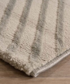 Tapis de couloir scandinave - Serene Runa argent - close up, thumbnail Tapis de couloir scandinave - Serene Runa argent - close up, thumbnail