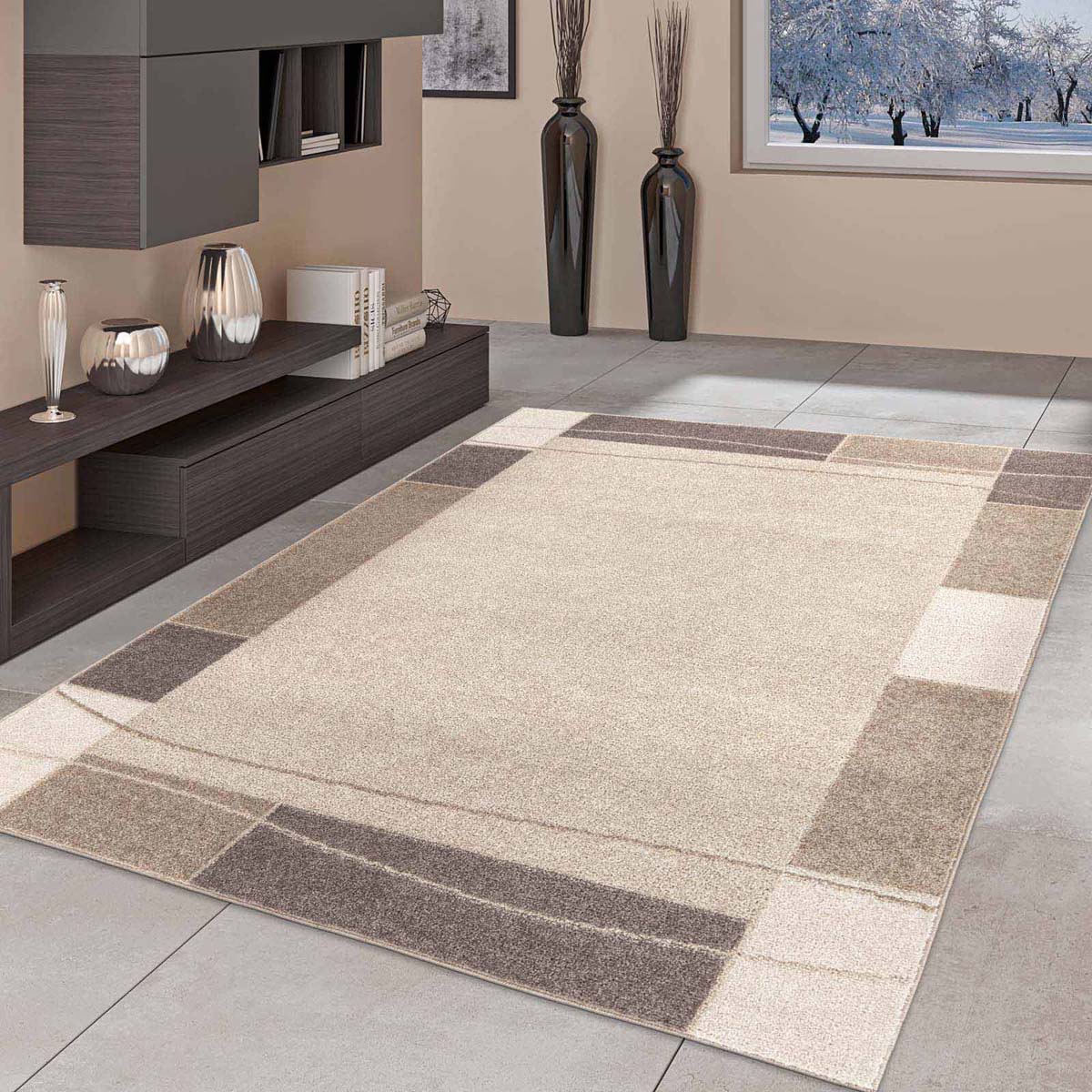 Tapis moderne - City Chic marron - sfeer Tapis moderne - City Chic marron - sfeer